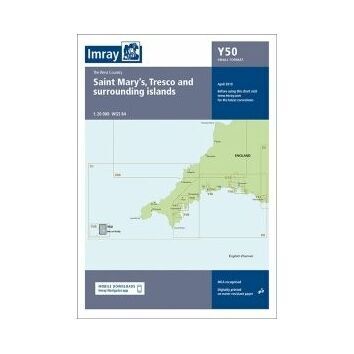 Imray Chart Y50: Saint Mary's, Tresco & Surrounding Islands