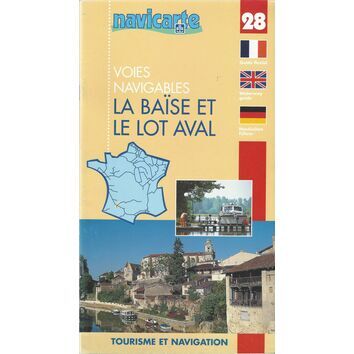 Imray Navicarte 28 La Baise Et Le Lot Aval
