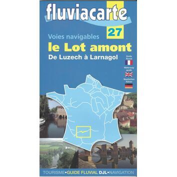 Imray Fluviacarte 27 - Le Lot Amont