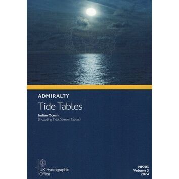 NP203-24 Admrialty Tide Tables Indian Ocean 2024