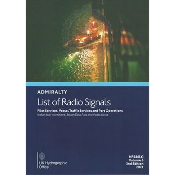 Admiralty NP286(4) List of Radio Signals (Volume 6 - Part 4) 2021