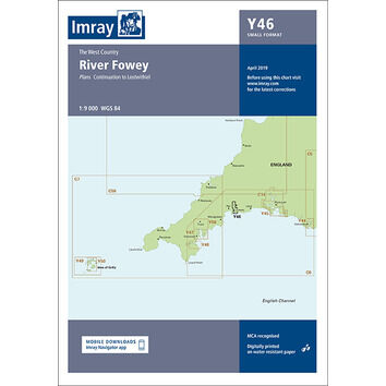 Imray Y46 Chart: River Fowey In The West Country (Small Format)
