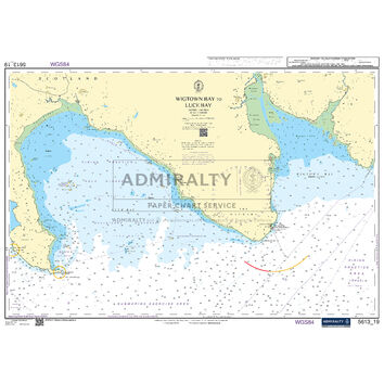 Admiralty 5613_19 Small Craft Chart - Wigtown Bay to Luce Bay (Irish Sea)