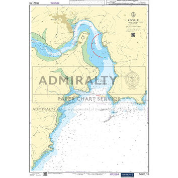 Admiralty 5622_16 Small Craft Chart - Kinsale (South Coast Ireland)