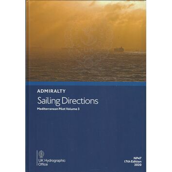 Admiralty Sailing Directions NP47 Mediterranean Pilot Volume 3
