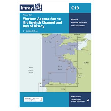 Imray C18 Western Approaches to the English Channel & Bay of Biscay