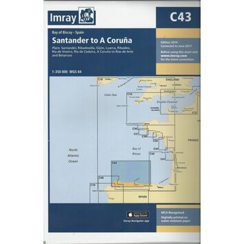 Imray Chart C43: Santander to A Coruna