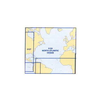 5124 (3) March - North Atlantic Admiralty Chart