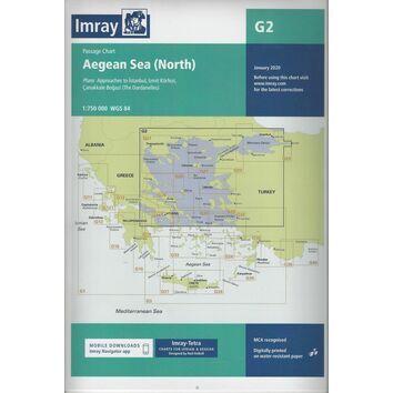 Imray G2 Aegean Sea (North) Passage Chart