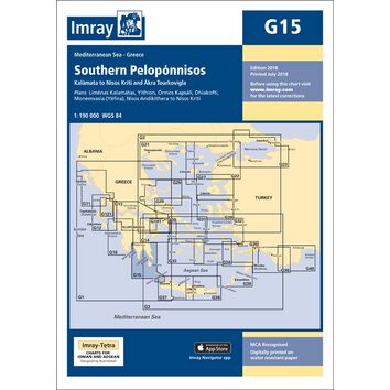 Imray Chart G15: Southern Peloponnisos