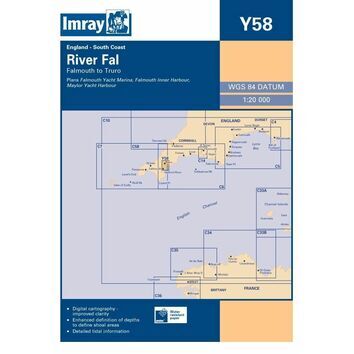 Imray Chart Y58: River Fal