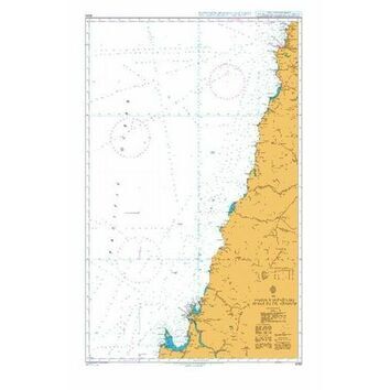 4240 Bahia Valparaiso to Golfo de Arauco Admiralty Chart