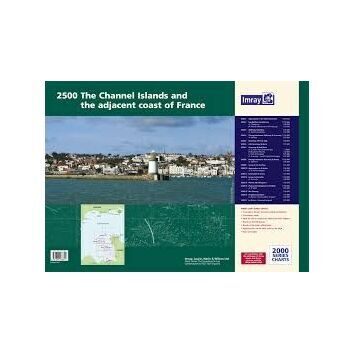 Imray 2500 The Channel Islands and adjacent coast of France Chart Atlas