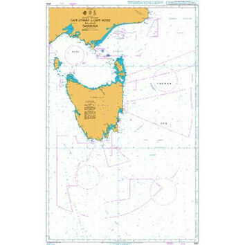 4644 Cape Otway to Cape Howe including Tasmania Admiralty Chart