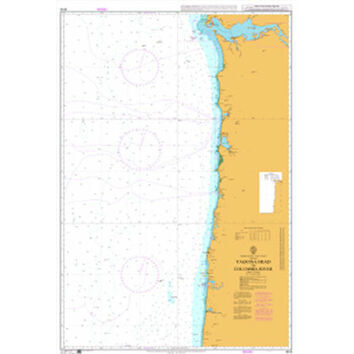 4918 Yaquina Head to Columbia River Admiralty Chart