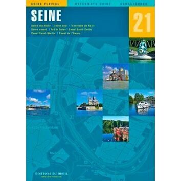 Imray Editions Du Breil No. 21 La Seine Waterway Guide