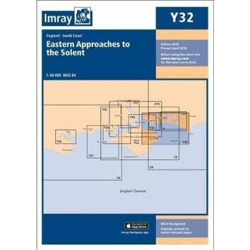 Imray Chart Y32: Eastern Approaches to the Solent