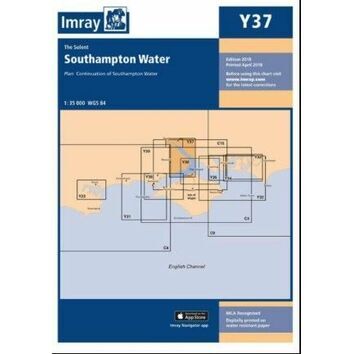 Imray Chart Y37: Southampton Water