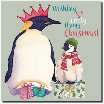Emma Ball Penguins Christmas Cards (Pack of 6)