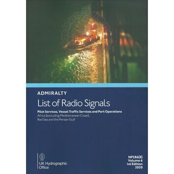 Admiralty NP286(8) List of Radio Signals (Volume 6 - Part 8)