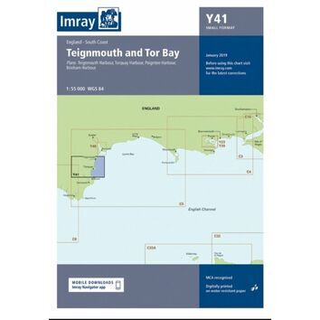 Imray Chart Y41: Teignmouth and Tor Bay