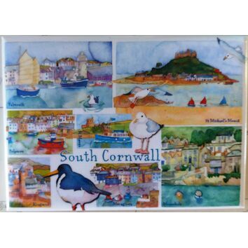 Emma Ball South Cornwall Fridge Magnet