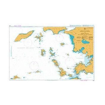 1056 Nisos Kalimnos to Nisos Ikaria inc. Gulluk Korfezi Admiralty Chart