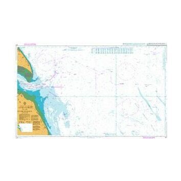 107 Approaches to the River Humber Admiralty Chart