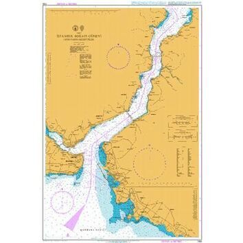 1159 Istanbul Bogazi Guneyi (Southern Bosporus) Admiralty Chart