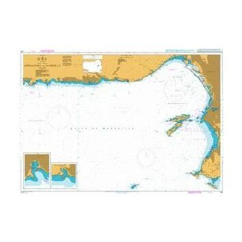 153 Approaches to Marseille Admiralty Chart