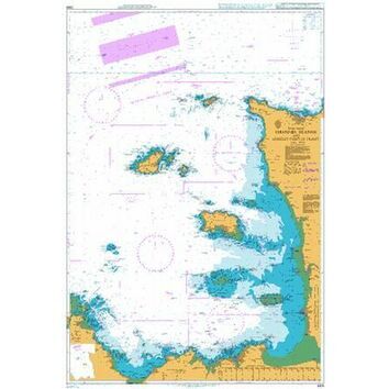 2669 Channel Islands and Adjacent Coast of France Admiralty Chart