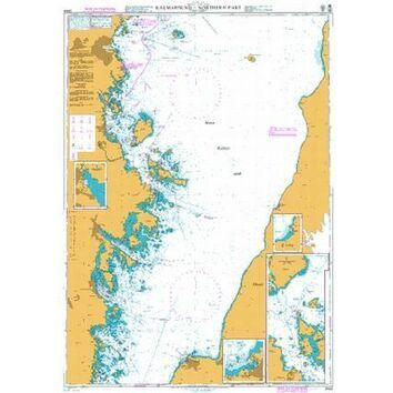 2844 Baltic Sea. Sweden - Kalmarsund  - Northern part Admiralty Chart