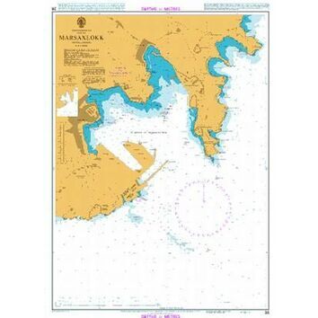36 Marsaxlokk Admiralty Chart