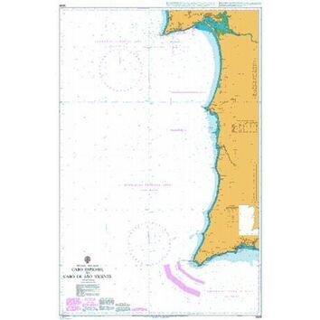 3636 Cabo Espichal to Cabo de Sao Vicente Admiralty Chart