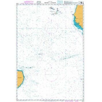 4215 Recife to Dakar Admiralty Chart