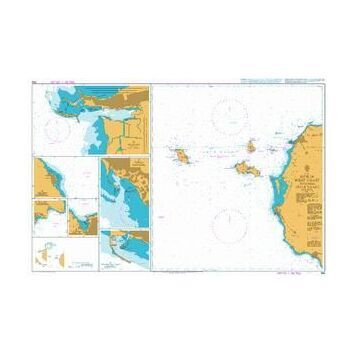 964 Sicilia West Coast including Isole Egadi Admiralty Chart