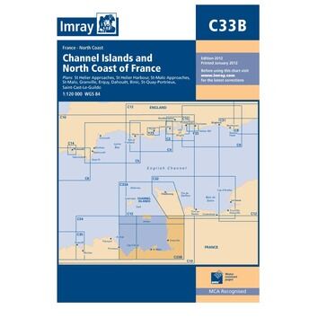 Imray Chart C33B: Channel Islands (South)