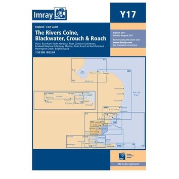 Imray Chart Y17: The Rivers Colne, Blackwater, Crouch & Roach
