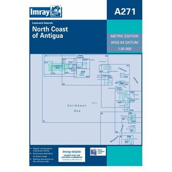 Imray Chart A271: North Coast of Antiqua