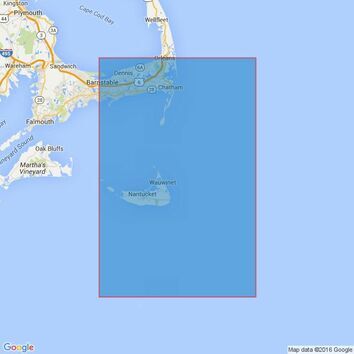 2489 Nantucket Sound Eastern Part and Approaches Admiralty Chart