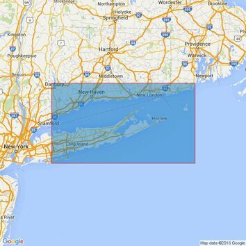 2754 Fire Island Inlet to Block Island Sound including Long Island Sound Admiralty Chart