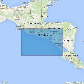 1022 Cabo Santa Elena to Champerico Admiralty Chart