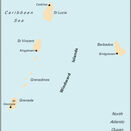 Imray B5 Martinique to Tobago and Barbados Passage Chart additional 2