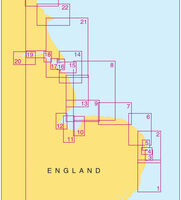Admiralty 5614_6 Small Craft Chart - Caister-On-Sea / Southwold Harbour (East Coast)