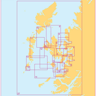 Admiralty 5616 Scotland West Coast / Outer Hebrides Small Craft Charts