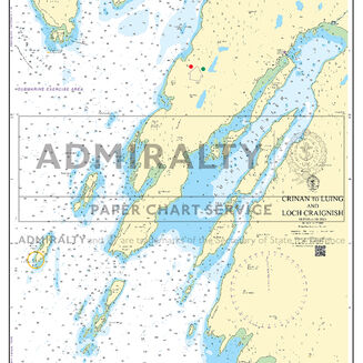 Admiralty 5611 West Coast of Scotland Small Craft Charts