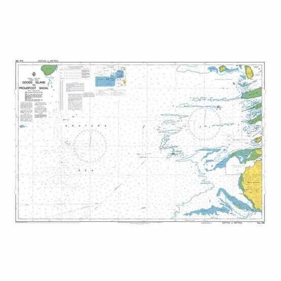 AUS296 Goods Island to Proudfoot Shoal Admiralty Chart