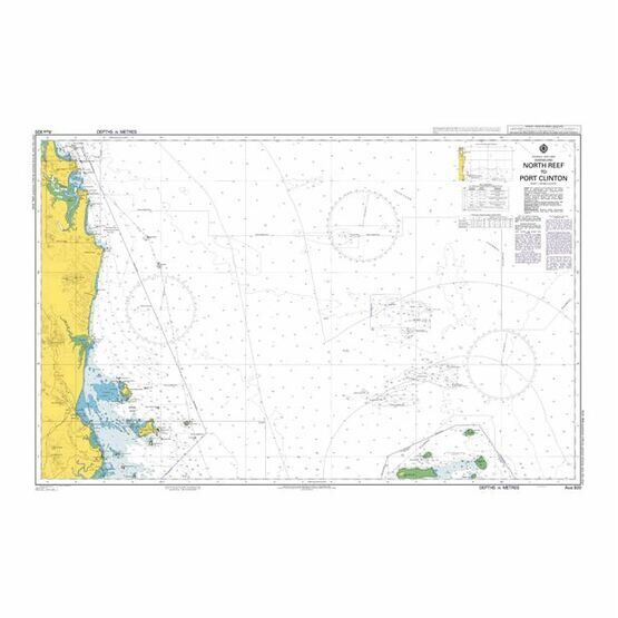AUS820 North Reef to Port Clinton Admiralty Chart