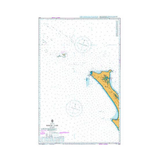 NZ41 North Cape Admiralty Chart