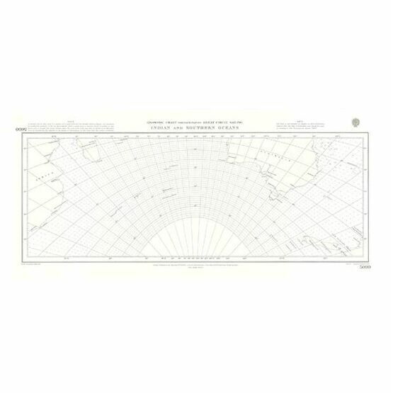 5099  Indian and Southern Oceans Admiralty Chart